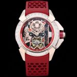 Jcob & Co Factory XCR7 Rose Gold Steel Case with White diamonds Diameter 44mm Watch